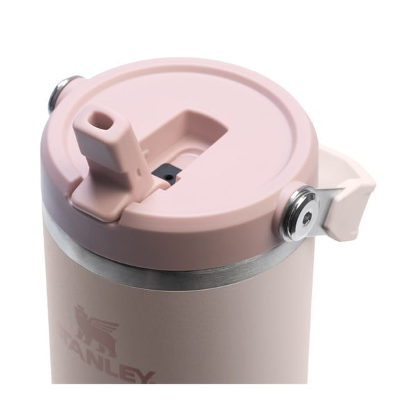 Svetloružová termoska z nehrdzavejúcej ocele 890 ml IceFlow™ Flip Straw 2.0 Tumbler Rose Quartz – Stanley-image-2