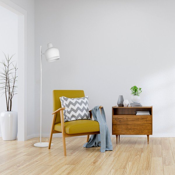 Sivá stojacia lampa SULION Isa, výška 140 cm-image-1