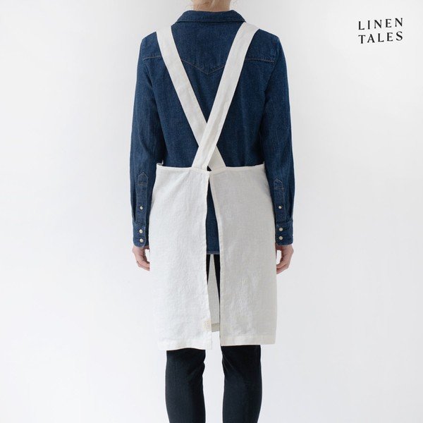 Ľanová zástera Crossback - Linen Tales-image-2