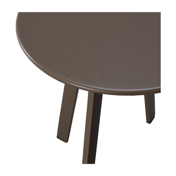 Kovový okrúhly záhradný stolík ø 40 cm Fer – WOOOD-image-3