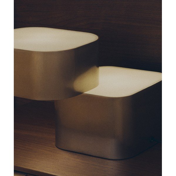 Sivá kovová stolová lampa (výška  23 cm) Tandan – Kave Home-image-4