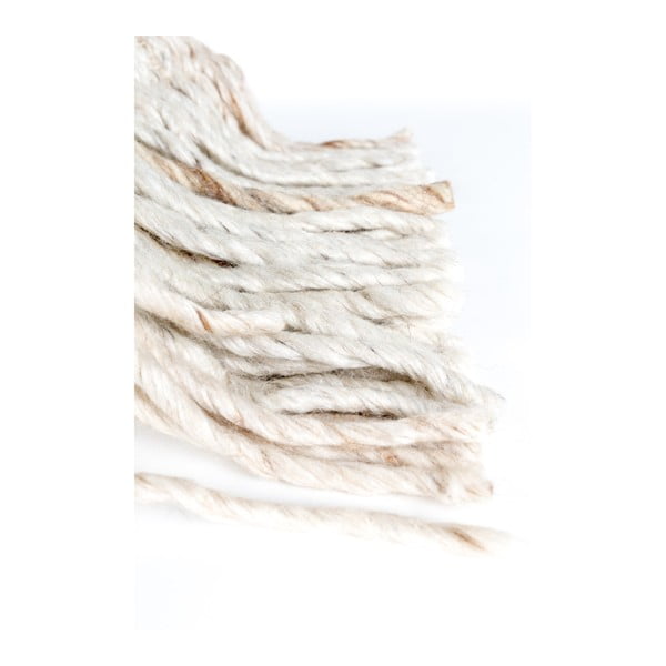 Béžový vankúš s výplňou Zuiver Fringe, 45 × 45 cm-image-3