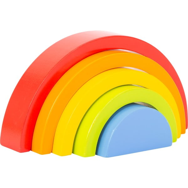 Detská drevená skladacia hra Legler Rainbow-image-4