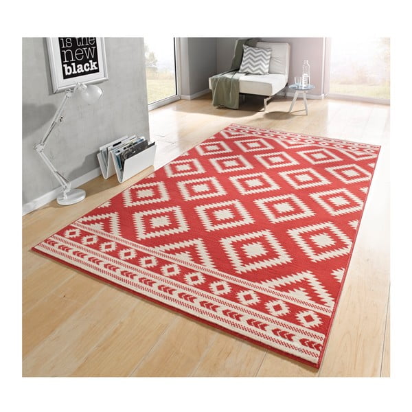 Červený koberec Hanse Home Gloria Ethno, 160 x 230 cm-image-1