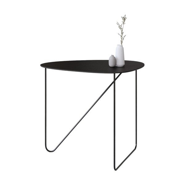 Čierny kovový konferenčný stolík 44x50 cm Curve L Bull – LIND DNA-image-3
