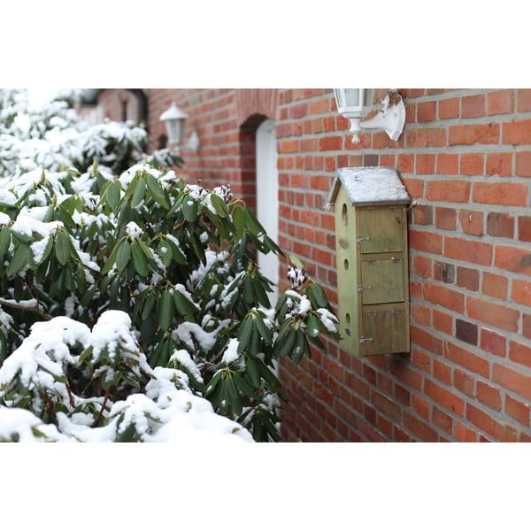 Drevená vtáčia búdka Triple – Esschert Design-image-2