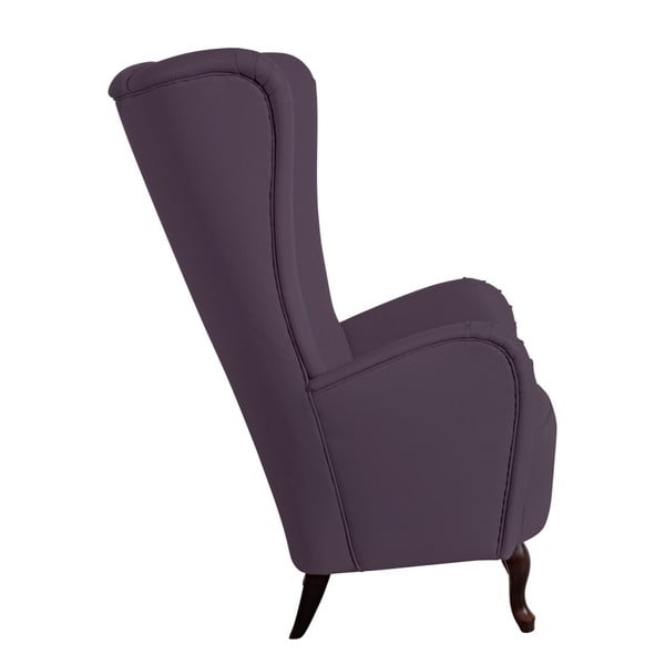Fialové kreslo ušiak Max Winzer Agnetha-image-1