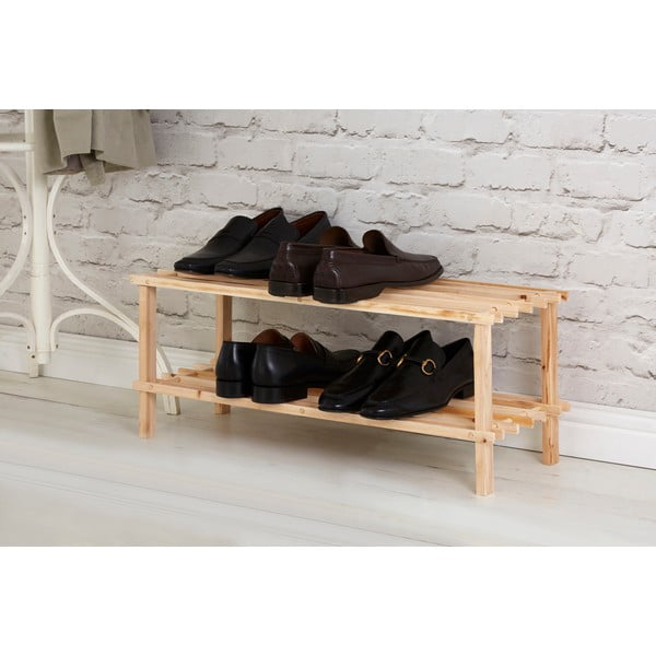 Stojan na topánky z jedľového dreva v prírodnej farbe – Premier Housewares-image-1