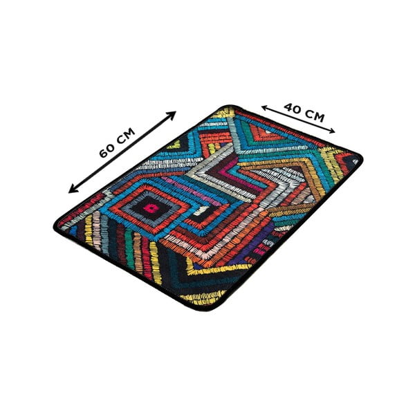 Kúpeľňová predložka 60x40 cm Maglie - Foutastic-image-3