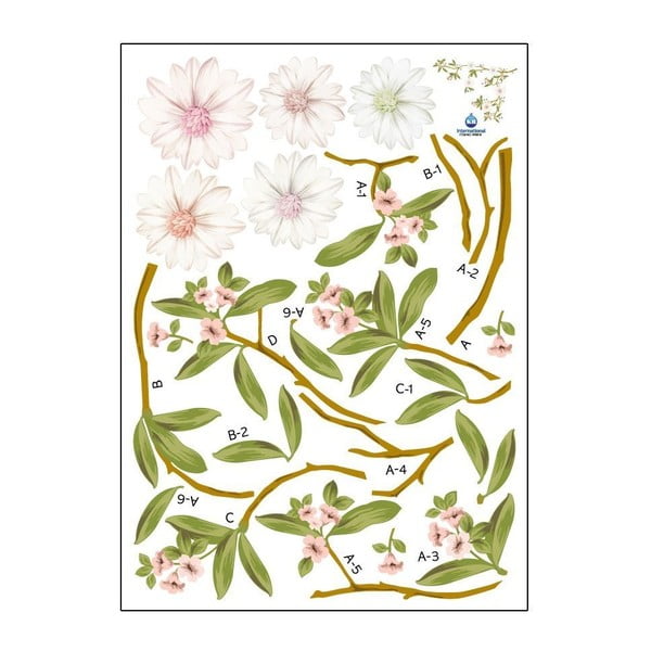 Sada samolepiek Ambiance Flowering Magnolia-image-1