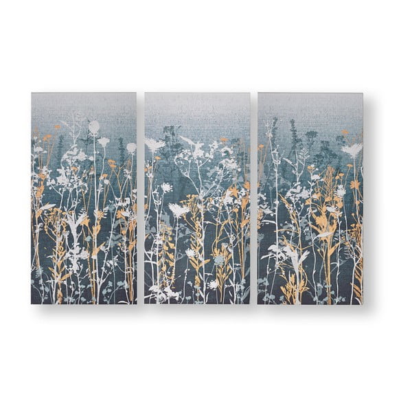 Viacdielny obraz Graham & Brown Wildflower Meadow, 30 × 60 cm
