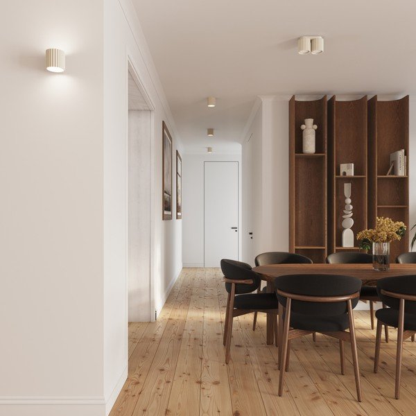 Krémové nástenné svietidlo ø 10 cm Zora – Sollux-image-3