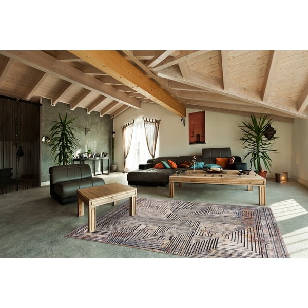 Béžový koberec 150x77 cm Truva - Universal-image-1