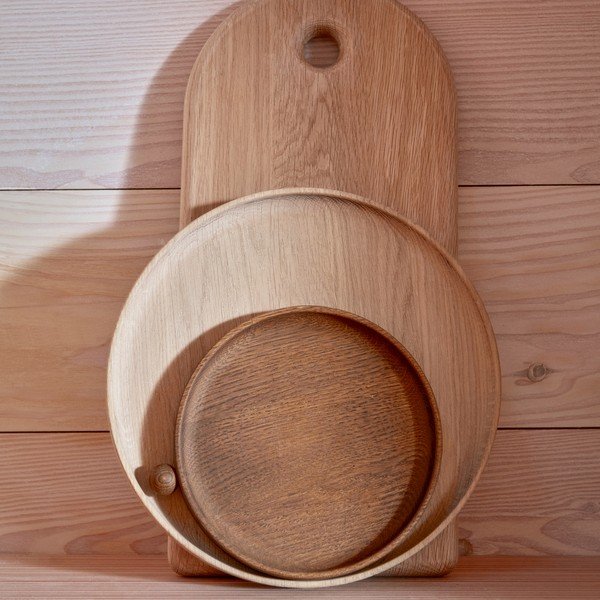 Drevená tácka ø 30 cm Inka – OYOY Living Design-image-4