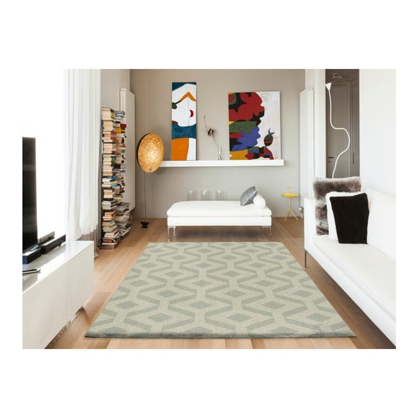 Sivý koberec Universal Lys, 140 × 200 cm