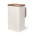 Krémový látkový kôš na bielizeň Bamboo/Linen – Bigso