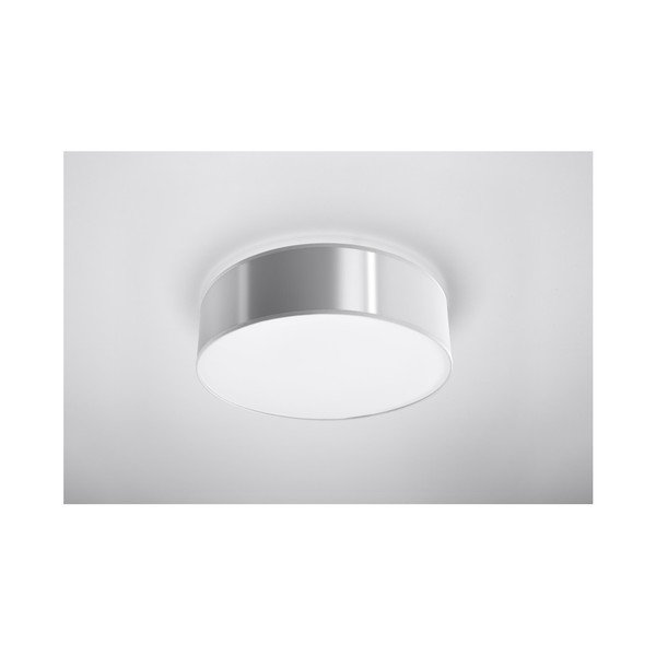 Stropné svietidlo v striebornej farbe ø 35 cm Atis – Sollux-image-2