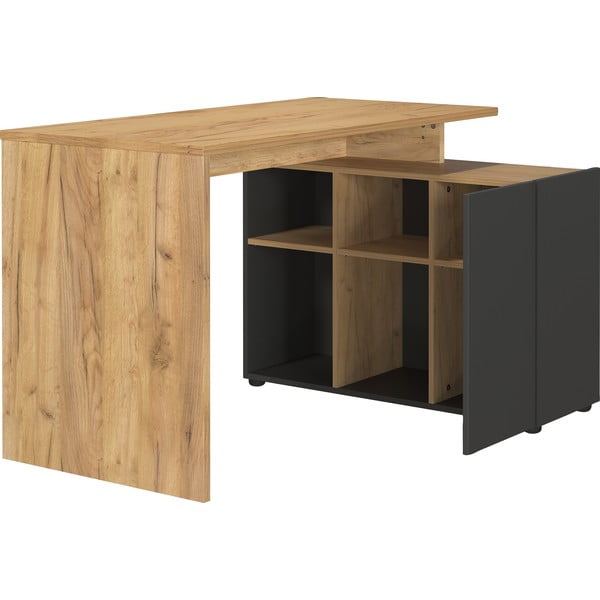 Rohový pracovný stôl 90x120 cm Adrano – Germania