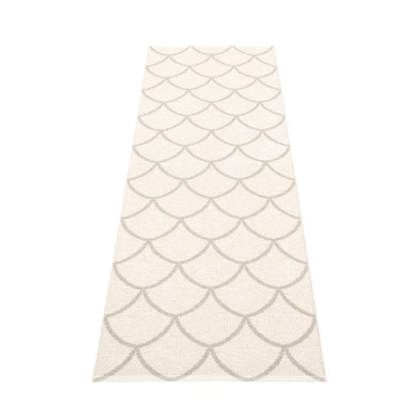 Krémový vnútorný a vonkajší behúň 70x225 cm Kotte Linen – Pappelina-image-2