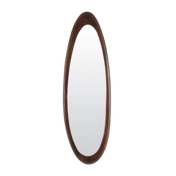 Nástenné zrkadlo s dreveným rámom 31x100 cm Salento – Light & Living