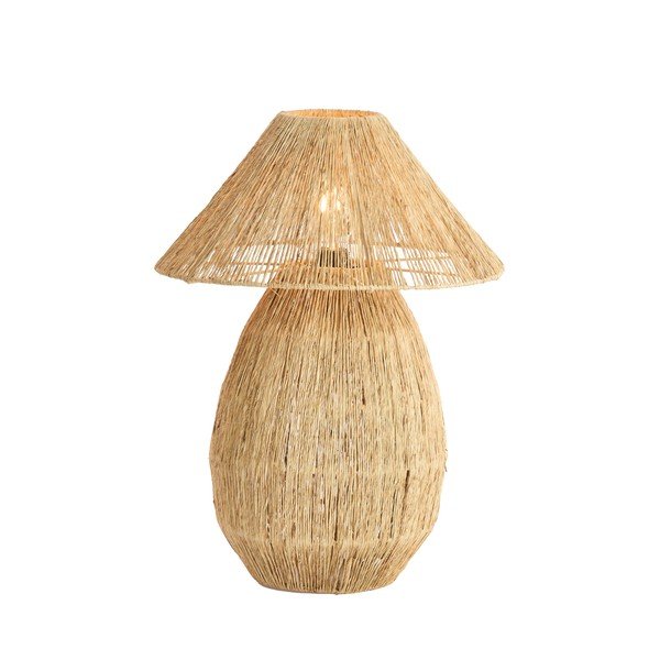 Stolová lampa v prírodnej farbe s tienidlom z juty (výška  55 cm) Maruva – Light & Living-image-3