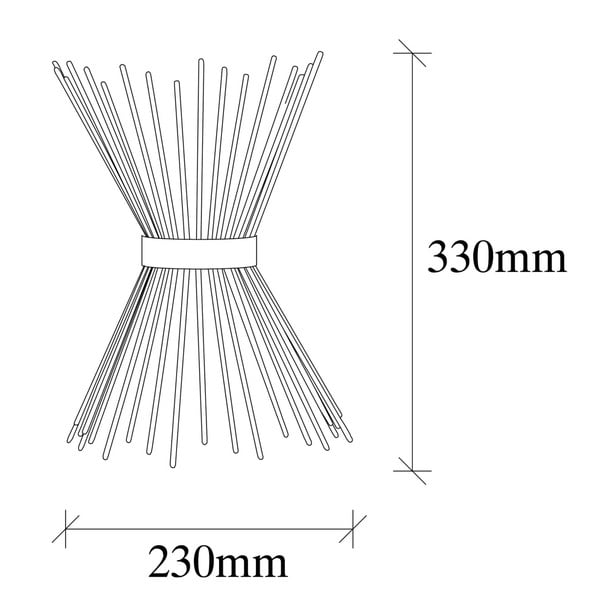 Čierne nástenné svietidlo Kirpi – Opviq lights-image-3
