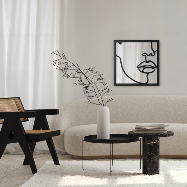 Nástenné zrkadlo 50x50 cm Rosa - Styler-image-3