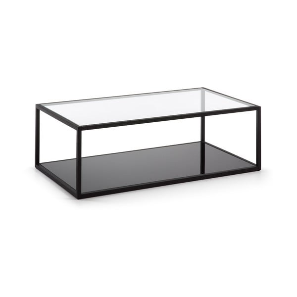 Čierny konferenčný stolík Kave Home Green Hill, 110 x 60 cm-image-2