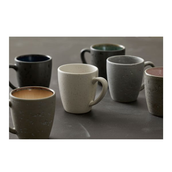 Ružový/sivý keramický hrnček 190 ml Gastro Mensa – Bitz-image-2