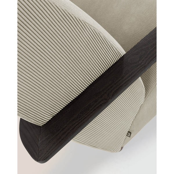 Béžové kreslo Meghan - Kave Home-image-1