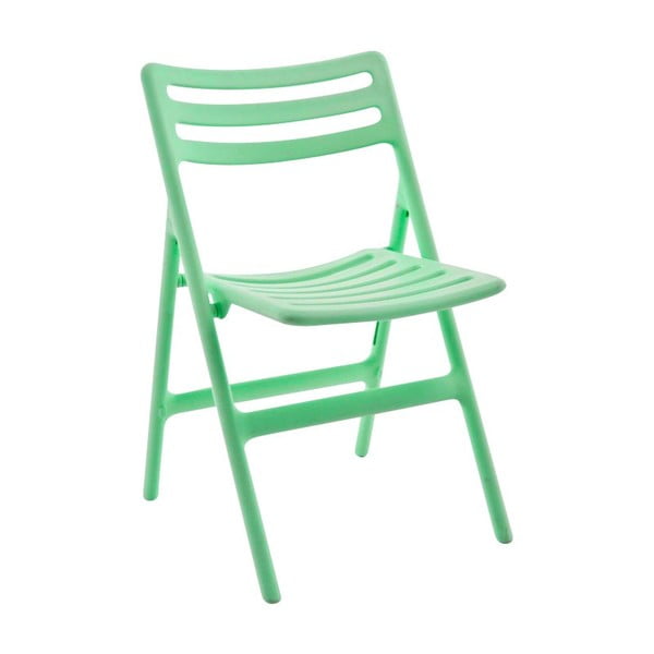 Zelená skladacia stolička Magis Air