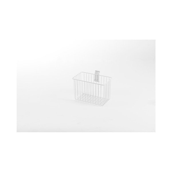 Biely závesný úložný box Compactor Merhi, 25 x 16,2 x 19,6 cm-image-1