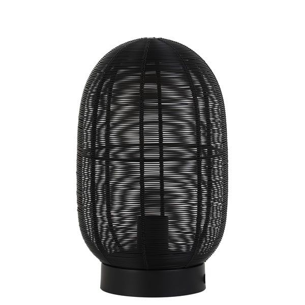 Čierna stolová lampa (výška 30 cm) Ophra - Light & Living-image-4