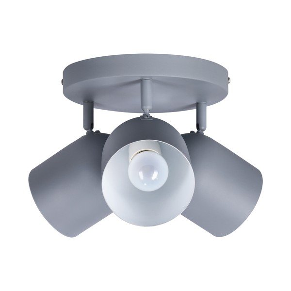 Svetlomodré stropné svietidlo s kovovým tienidlom 32x32 cm Azuro – Candellux Lighting-image-4