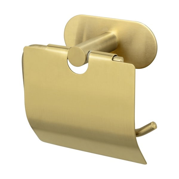 Samodržiaci držiak na toaletný papier z nerezovej ocele Orea Gold – Wenko-image-3