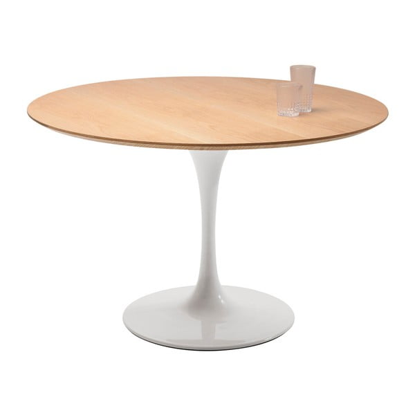 Doska jedálenského stola v dubovom dekore Kare Design Invitation, ⌀ 120 cm