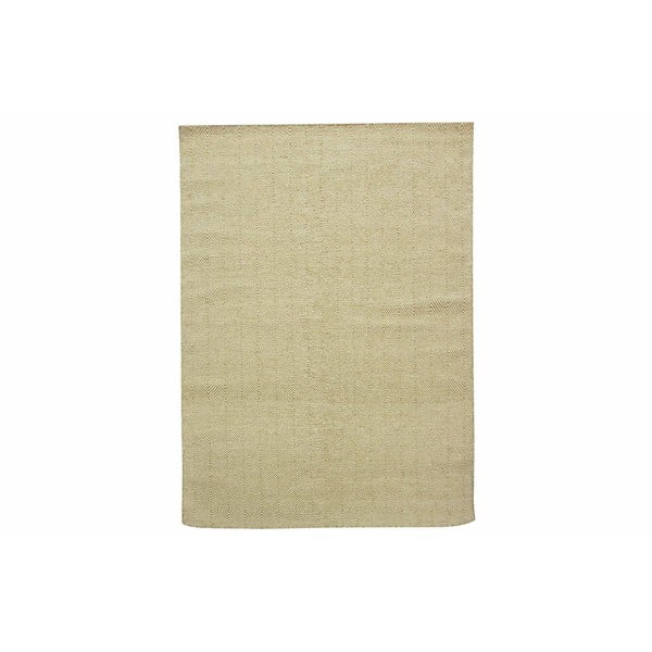 Vlnený koberec Kilim Dimond Olive, 160x230 cm