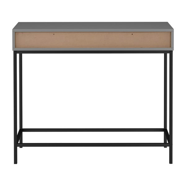 Sivý konzolový stolík 35x90 cm Celine – Støraa-image-3