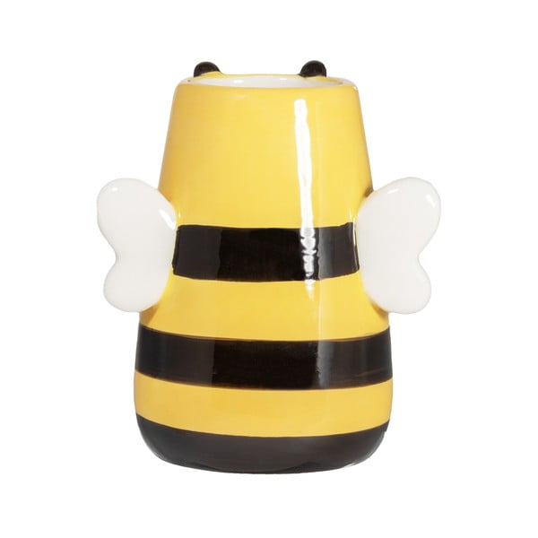 Žltá váza z dolomitu (výška  10,5 cm) Bee – Sass & Belle-image-1