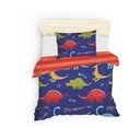Modré detské obliečky na jednolôžko 140x200 cm Dinazorus – Mijolnir