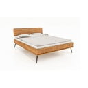 Dvojlôžková posteľ z dubového dreva 180x200 cm Kula 1 - The Beds