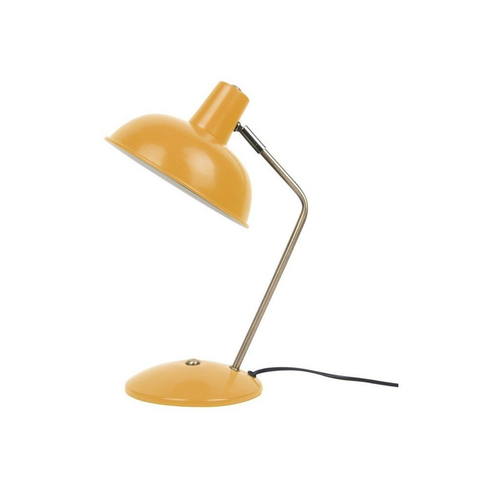 Žltá stolová lampa Leitmotiv Hood