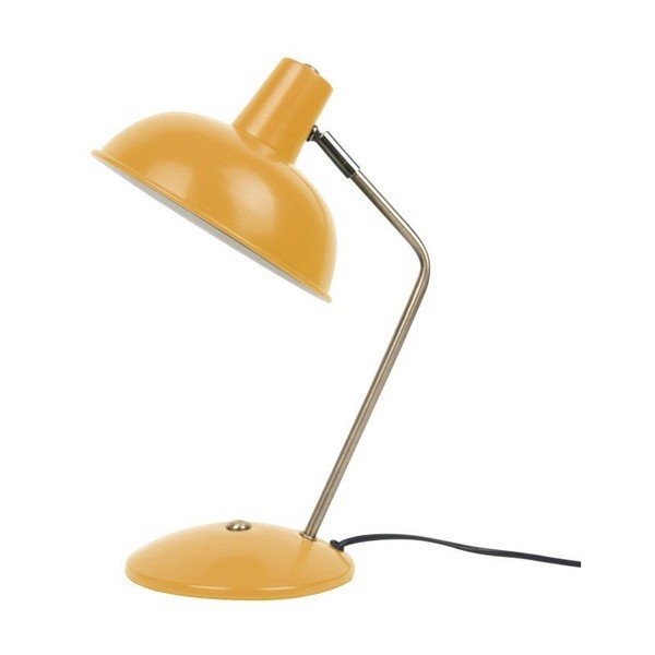 Žltá stolová lampa Leitmotiv Hood