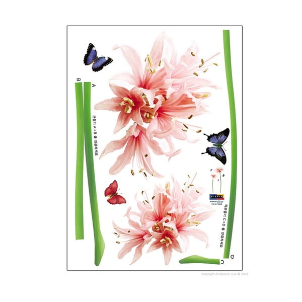Sada samolepiek Ambiance Lilly Flower-image-2
