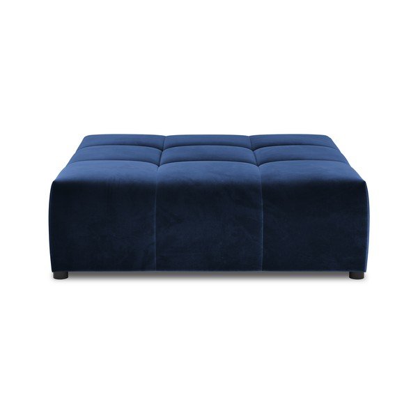 Modrý zamatový modul pohovky Rome Velvet - Cosmopolitan Design-image-2