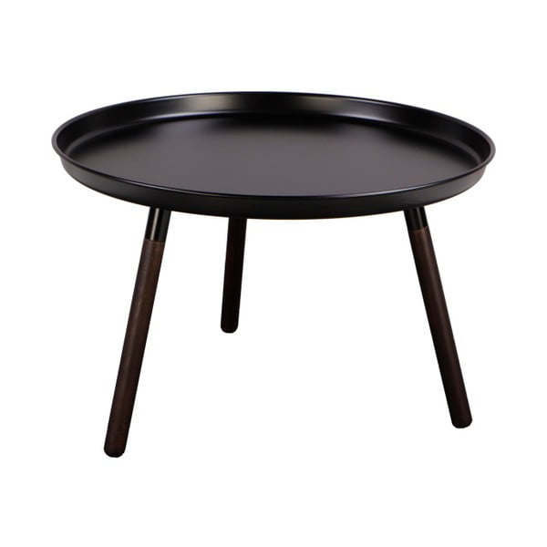 Čierny odkladací stolík Nørdifra Sticks, výška 40,5 cm