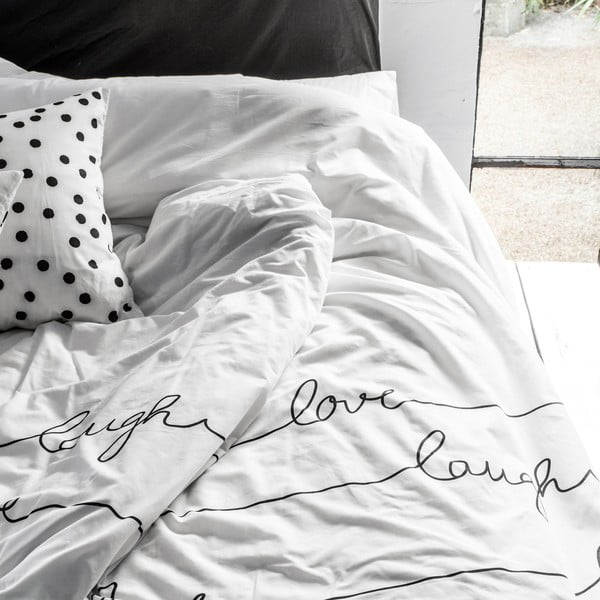 Bavlnená obliečka na paplón Blanc Live, 140 × 200 cm-image-3