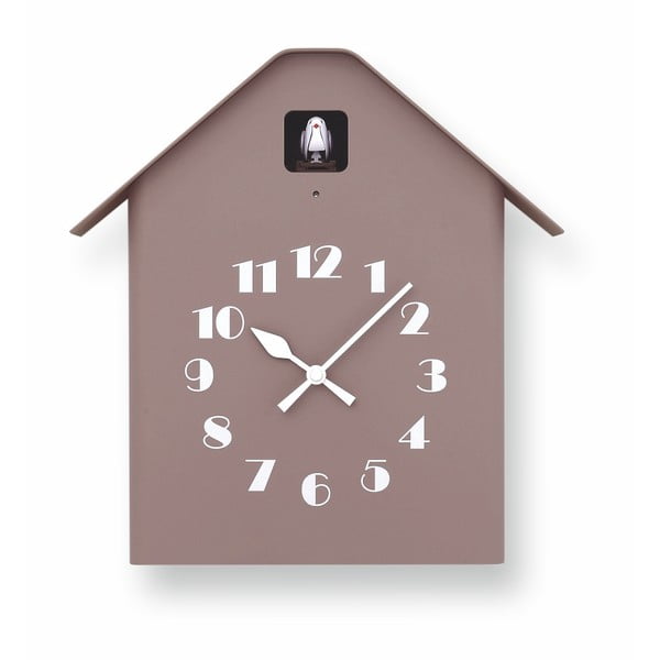 Hnedé kukučkové hodiny Lemnos Clock Dachs Cuckoo
