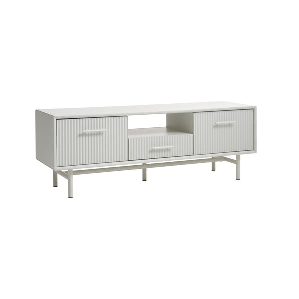 Sivý TV stolík 140x50x45 cm Palma – Unique Furniture-image-2