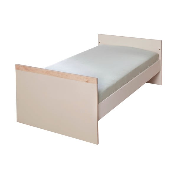 Béžová/v prírodnej farbe postieľka s nastaviteľnou výškou 70x140 cm Jil – Roba-image-3